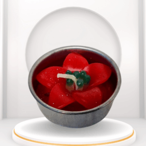 50 เทียนหอม (กลิ่นดอกโบตั๋นแดง)